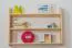 Bücherregal - 90 cm breit, Kiefer Holz-Massiv, Farbe: Natur Abbildung