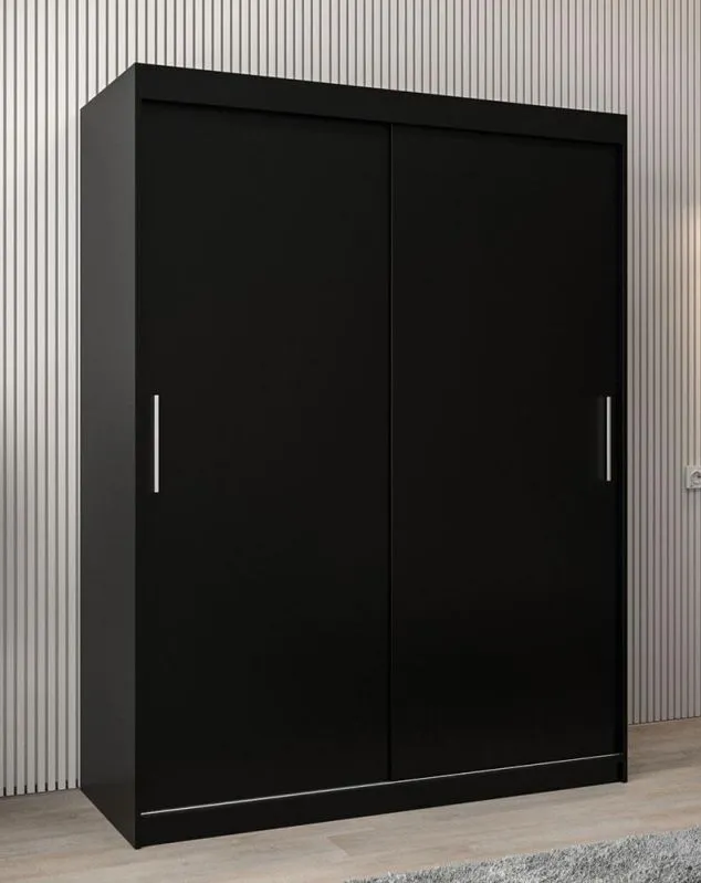 Kleiderschrank schwarz Abbildung