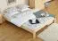 Bettgestell Kiefer 140 x 200 cm Natur