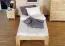 Bettgestell Kiefer 80 x 200 cm Natur