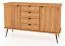 Kommode Rolleston 15 Kernbuche massiv geölt - Abmessungen: 87 x 144 x 46 cm (H x B x T)