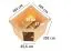 Sauna "Leevi" SET mit Klarglastür, Kranz & Ofen BIO 9 kW - 184 x 165 x 202 cm (B x T x H)