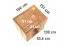 Sauna "Veli" SET mit Klarglastür & Ofen BIO 9 kW - 196 x 151 x 198 cm (B x T x H)