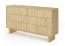 Kommode | Farbe: Eiche geölt | 6 Schubladen | Push-to-open Funktion | Vollauszug Schubladen | 153 x 38 x 83 cm | Sideboard | für Wohnzimmer