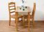 Tisch Kiefer massiv Vollholz Erlefarben Junco 227C (eckig) - 110 x 60 cm (B x T)