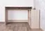 Schreibtisch Kasungu 18, Farbe: Eiche - Abmessungen: 77 x 112 x 101 cm (H x B x T)