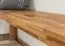 Bank Wooden Nature 133 Eiche massiv - 200 x 33 cm (L x B)