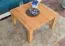 Beistelltisch Couchtisch Kernbuche Massivholz Farbe: Natur 45x80x80 cm