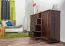 Kommode Kiefer massiv Vollholz Nussfarben 007 - Abmessung 100 x 150 x 45 cm  (H x B x T)