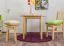 Hocker Kiefer massiv Vollholz natur 004 - Abmessung: 45 x 35 cm (H x Ø)