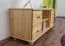 TV-Unterteil Massivholz Farbe: Natur 55x118x47 cm 