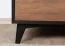Nachtkommode Altels 22, Farbe: Walnuss - Abmessungen: 68 x 47 x 40 cm (H x B x T)