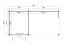 Gartenhaus G273 Lichtgrau - 28 mm Blockbohlenhaus, Grundfläche: 15,74 m², Pultdach