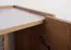 Kommode im modernen Design Ashford 03, Farbe: Eiche Riviera / Marmor Bianco - Abmessungen: 83 x 144 x 37 cm (H x B x T)