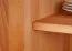 Hohe Kommode Kapiti 21 mit Soft Close System, ausgezeichnete Qualität, Kernbuche Massivholz geölt, Maße: 129 x 111 x 45 cm, vier Türen, eine Schublade