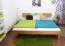 Bettgestell Eiche 200 x 200 cm geölt Abbildung