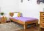 Eiche-Bett massiv | 90 x 200 cm | Eiche | Geölt Abbildung