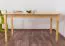 Holztisch Tisch 150x75 cm Kiefer massiv, Farbe: Natur Abbildung