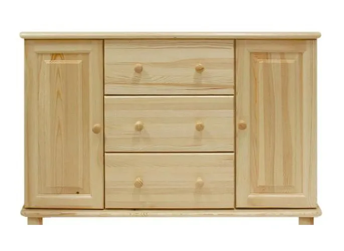 Küchenschrank, Mehrzweckschrank, Anrichte, 118 cm breit Abbildung