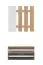 Garderobe mit Spiegel Galabu 02, Farbe: Eiche Artisan / Graphitgrau, sechs Haken, eine Kipptür, ABS-Kanten, Maße: 202 x 91,5 x 28 cm, für Vorraum