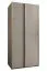 Kleiderschrank / Schiebetürenschrank | 6 Einlegeböden | 245,5 x 120 x 64 | 6 Fächer | 2 Kleiderstangen | Soft-Close | Farbe: Kaschmir | 2 Schiebetüren
