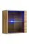Wohnwand im modernen Stil Balestrand 276, Farbe: Eiche Wotan - Abmessungen: 180 x 280 x 40 cm (H x B x T), mit Push-to-open Funktion