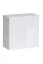 Außergewöhnliche Wohnwand Balestrand 53, Farbe: Weiß / Schwarz - Abmessungen: 150 x 320 x 40 cm (H x B x T), mit Push-to-open Funktion