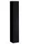 Wohnwand mit Push-to-open Funktion Balestrand 86, Farbe: Schwarz / Weiß - Abmessungen: 180 x 330 x 40 cm (H x B x T), mit vier Türen