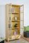 Vitrinenschrank Kiefer natur