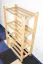 Schuhregal Buche Vollholz massiv natur Junco 223 - Abmessungen: 100 x 58 x 28 cm (H x B x T)