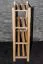 Schuhregal Buche Vollholz massiv natur Junco 223 - Abmessungen: 100 x 58 x 28 cm (H x B x T)