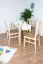 Massivholz Tisch 60x100 cm Kiefer, Farbe: Natur