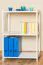 Regal Kiefer massiv Vollholz weiß Junco 57C - 86 x 60 x 30 cm (H x B x T)