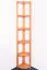 Regal / Eckregal Kiefer massiv Vollholz Erlefarben Junco 59 - Abmessungen: 200 x 42 x 30 cm (H xB x T)