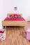Kinderbett / Jugendbett Buche massiv Vollholz natur 116B, inkl. Lattenrost - 200 x 140 cm (L x B)