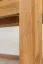 Bank Wooden Nature 134 Eiche massiv - 140 x 33 cm (L x B)