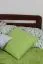 Jugendbett Kiefer Vollholz massiv Nussfarben A5, inkl. Lattenrost - Abmessung 160 x 200 cm (B x L)