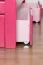 Kinderbett / Jugendbett "Easy Premium Line" K1/2n inkl. 2 Schubladen und 2 Abdeckblenden, 90 x 200 cm Buche Vollholz massiv Rosa