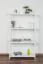 Regal Kiefer massiv Vollholz weiß Junco 56B - 125 x 70 x 30 cm (H x B x T) 