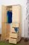Kleiderschrank Holz massiv