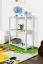 Regal Kiefer massiv Vollholz weiß lackiert Junco 57B - 86 x 70 x 30 cm (H x B x T)