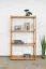 Regal Kiefer massiv Vollholz Erlefarben Junco 56B - 125 x 70 x 30 cm (H x B x T)