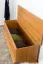 Sitzbank mit Stauraum Kiefer massiv Vollholz Erlefarben 179 – Abmessungen: 50 x 154 x 46 cm (H x B x T)