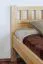 Kinderbett / Jugendbett Kiefer massiv Vollholz natur 68, inkl. Lattenrost - 100 x 200 cm (B x L)