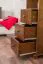 Bücherregal Kiefer massiv Vollholz Eichefarben B005 - Abmessung 190 x 40 x 42 cm (H x B x T)
