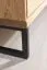 TV-Unterschrank Manaus 02, Farbe: Natur, Eiche teilmassiv – 54 x 144 x 48 (H x B x T)