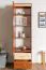 Schrank Pasuruan 01, Farbe: Nuss / Ahorn - Abmessungen: 195 x 54 x 37 cm (H x B x T)