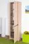 Schrank Popondetta 19, Farbe: Sonoma Eiche - Abmessungen: 200 x 55 x 38 cm (H x B x T)