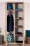 Drehtürenschrank / Kleiderschrank Kerowagi 10, Farbe: Sonoma Eiche - Abmessungen: 200 x 90 x 55 cm (H x B x T)