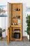 Easy Möbel Wohnzimmer Komplett - Set J Jussara, 5 - teilig, teilmassiv, Farbe: Natur